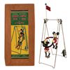 Image 1 : Mickey & Minnie Mouse as Acrobats Wind-Up Toy with Box.