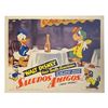 Image 1 : Walt Disney's Saludos Amigos Lobby Card.