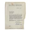Image 1 : Walt Disney Studios Employment Rejection Letter.