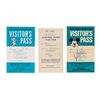 Image 1 : Collection of (3) Walt Disney Studios Visitor Passes.
