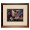 Image 1 : Lady and the Tramp Production Cel Set-Up.