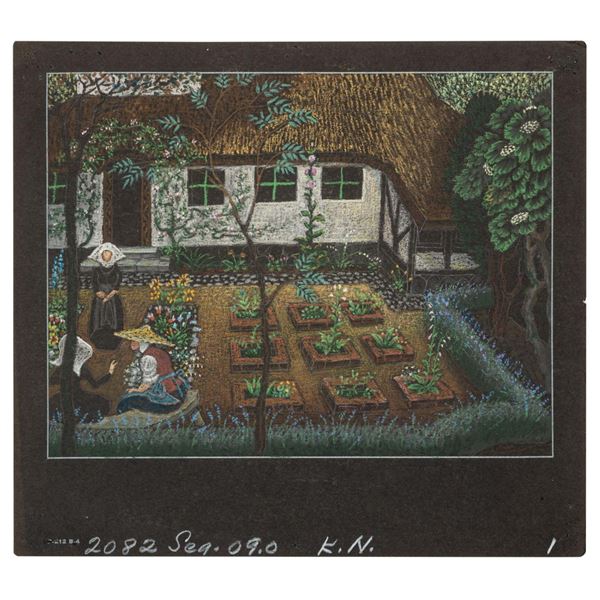 Kay Nielsen Sleeping Beauty Concept Art.