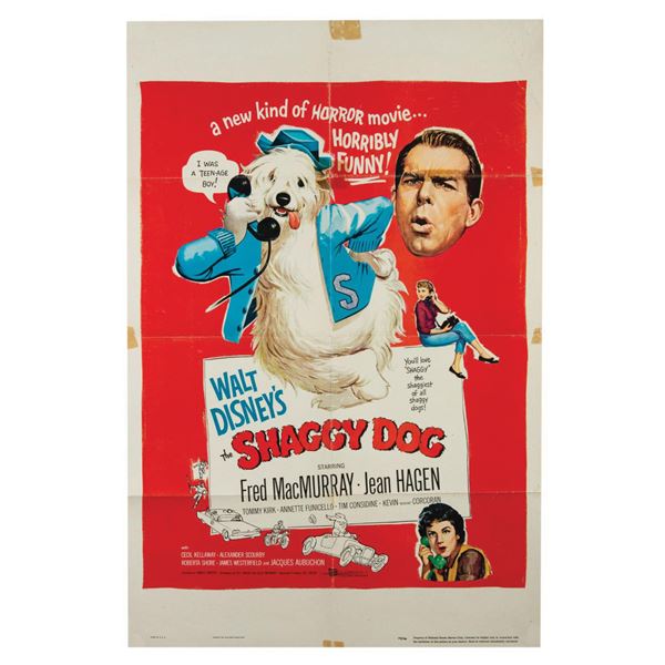 Walt Disney's Shaggy Dog One Sheet Poster.