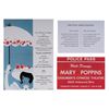 Image 1 : Mary Poppins World Premier Invitation Reproduction.