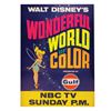 Image 1 : Walt Disney's Wonderful World of Color Poster.