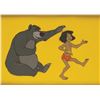Image 2 : Jungle Book Production Cel Set-Up of Baloo & Mowgli.