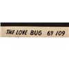 Image 2 : The Love Bug Large Silkscreened Banner.