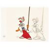 Image 2 : Roger Rabbit "Mickey's 60th Birthday" Drawing & Cel.