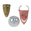 Image 1 : The Nightmare Before Christmas Mask Set.