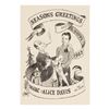 Image 2 : Marc & Alice Davis Holiday Christmas Cards.