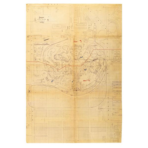Disneyland Plot Plan.