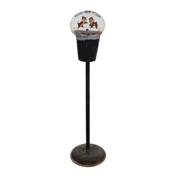 Disney Employee Chip n' Dale Smoking Stand.