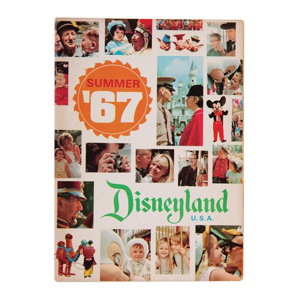 Summer '67 Disneyland Booklet.
