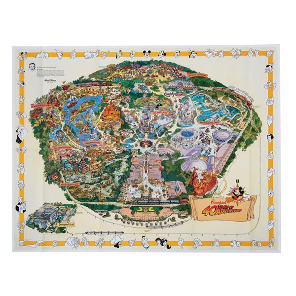 1995 Disneyland Error Map.