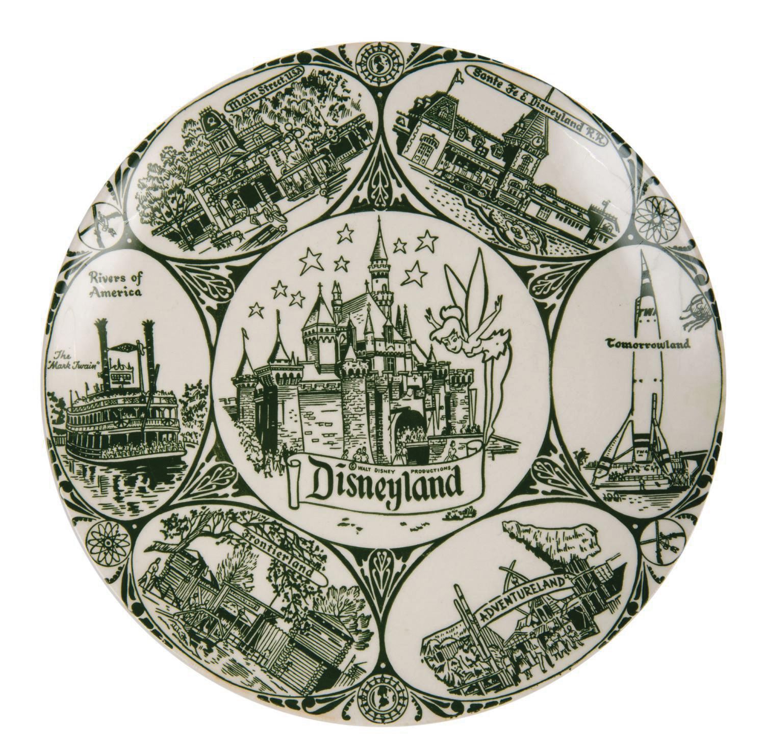 Disneyland Attractions Plate disneyland-attractions-plate