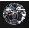 Image 2 : Disneyland Diamond Cut Crystal Paperweight by  Arribas.