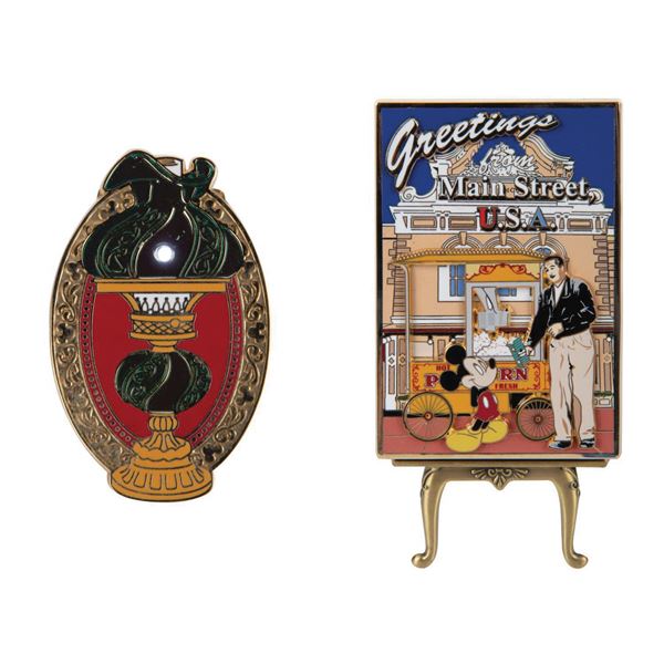 Pair of 50th Anniversary Main Street Pins.