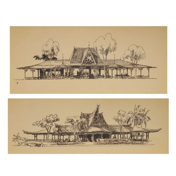 Plaza Pavilion & Plaza Lanai Concept Display Prints.