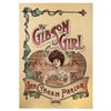 Image 1 : Gibson Girl Ice Cream Parlor Oversized Canvas Prop.