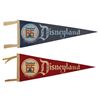 Image 1 : Pair of Disneyland Tencennial Souvenir Pennants.