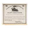 Image 1 : Disneyland S.S. Mark Twain Pilot's Certificate.