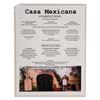 Image 1 : Casa Mexicana Menu.