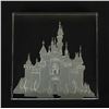 Image 1 : Sleeping Beauty Castle Glass Paperweight.