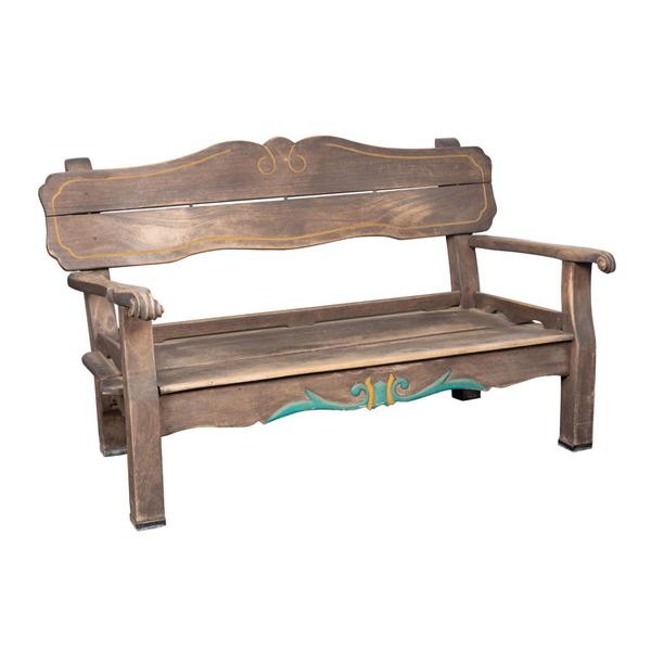 Fantasyland Matterhorn Bench.