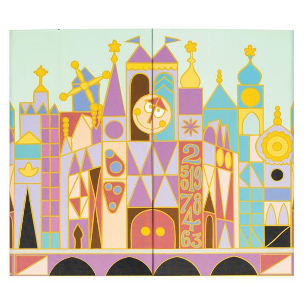 It's a Small World Musical Box Pin Set.