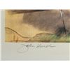 Image 2 : John Hench Signed Crossing Monorails Lithograph.
