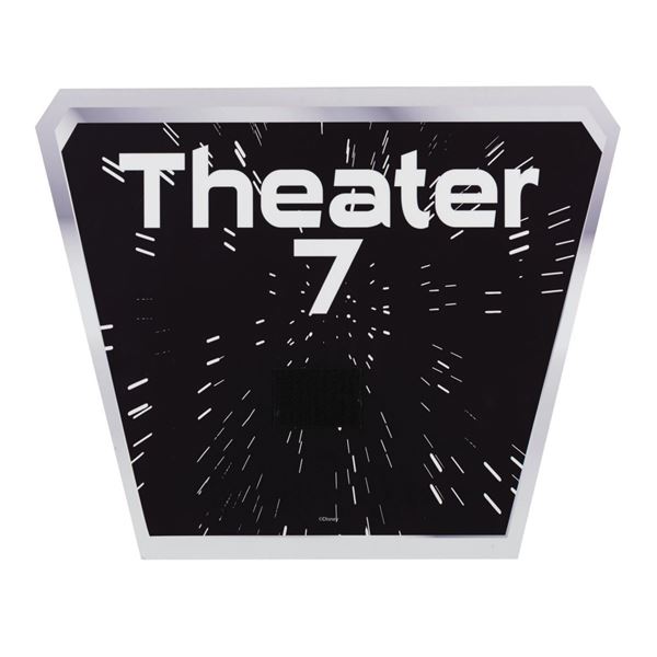 Star Tours "Theater 7" Sign.