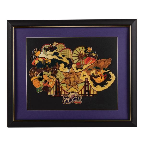 California Adventure (9) Pin Puzzle Set.