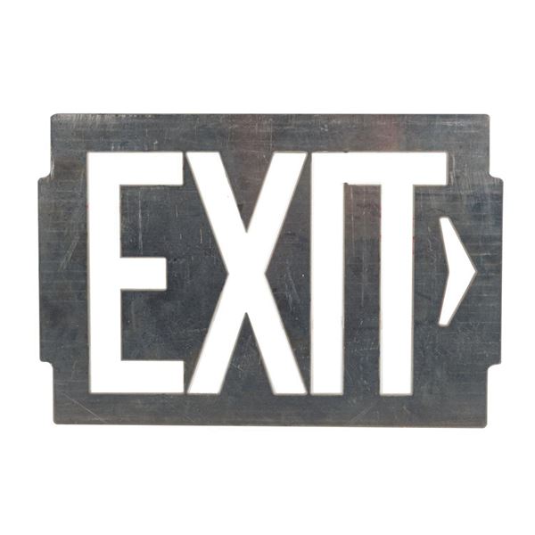 Soarin' Over California Test Exit Sign.