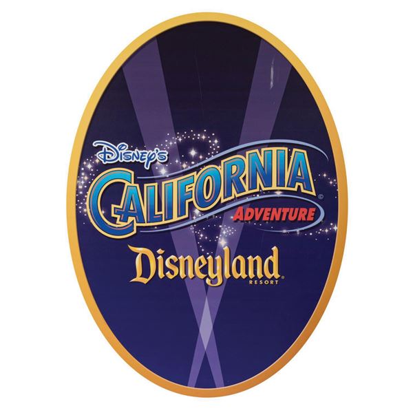 Disney's California Adventure Sign.