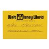 Image 6 : Walt Disney World Grand Opening Passport & Tickets.