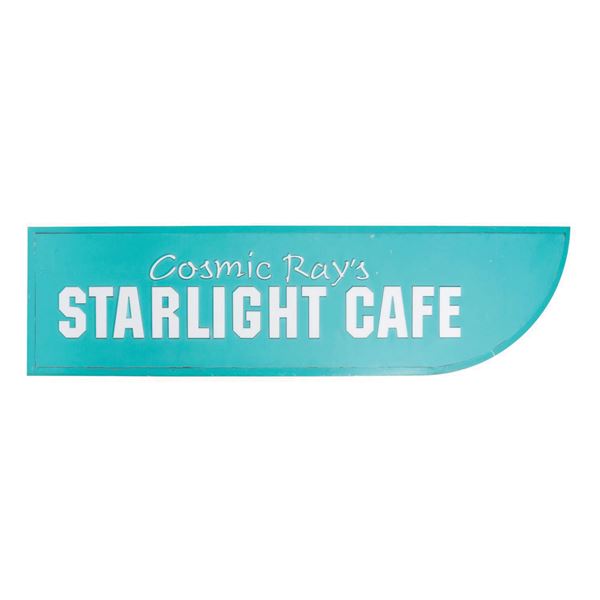 Cosmic Ray's Starlight Cafe Sign.