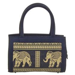 Thai Silk Hand Crafted Elephant Handbag (ACT-220)