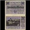 1920 Austria Ebelsberg 20 Heller GEM Rare Note (COI-3508)