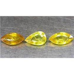 1.39ct. Incredible Natural Mixed Shape Yellow Sapphire RETAIL $850 (GEM-2033)