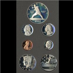 1992 US Prestige Silver Proof Set Super Gem Coins UNSEARCHED (COI-2292)