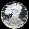 Image 1 : 2005W US Silver Eagle $1 Proof Coin PR70 (COI-1061)