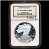 Image 3 : 2005W US Silver Eagle $1 Proof Coin PR70 (COI-1061)
