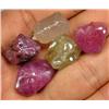 121ct. Fancy Lemon Pink Red Ruby Sapphire Rough (GEM-2167)