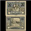 1920 Austria Abtenau 10 Heller GEM Rare Note (COI-3501)