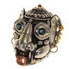Tibetan Ritual Nickel Adorned Monkey Skull (ANT-500)