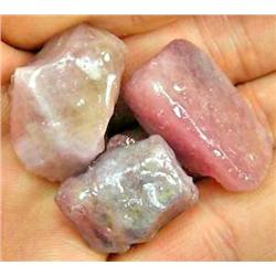 121ct. 3 Piece Beautiful Multi Color Purple/Pink/Gray Sapphire (GEM-0745)