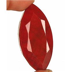 197ct. Pigeon Blood Red Natural African Ruby Marquise RETAIL $9500 (GEM-2059)
