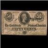1864 Scarce Confederate 50 Cent Note (COI-3094)
