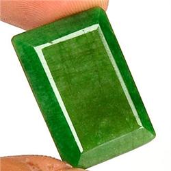22.8ct. Lucious S. American Emerald Rectangle Cut  RETAIL $2200 (GEM-1339)