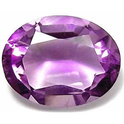 1.63ct. Exquisite Oval Natural Purple Amethyst RETAIL $450 (GEM-2397)